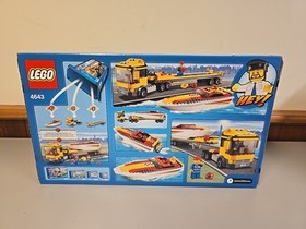LEGO CITY: Power Boat Transporter 4643 Retired