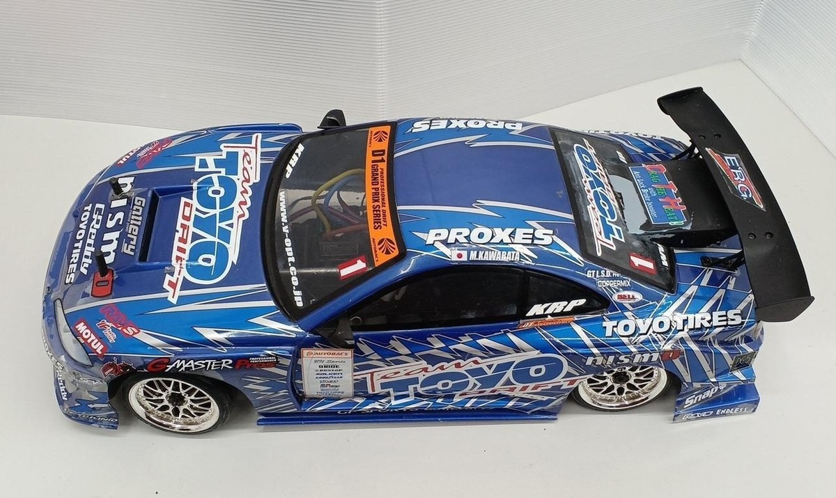 Yokomo Drift Package S15 1/10 RC Drift Car Running Set Used from