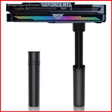 Aivalas GPU Support Bracket Height Adjustable Anti Sag for Graphics Card Black