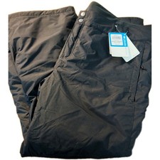 Columbia Snow Pants Womens 2X Black Omni-Tech Insulated Ski Winter Snow Outdoors