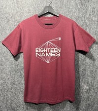Vintage 90s Eighteen Names Armed And Ready Band T-Shirt Single-Stitch Pittsburgh