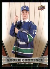 2018-19 Upper Deck Rookie Commence #RCEP Elias Pettersson