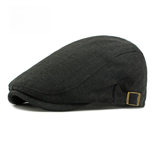 Chapeau homme casquette plate newsboy béret lierre massif cabbie conduite été décontracté kaki - Photo 14 sur 18