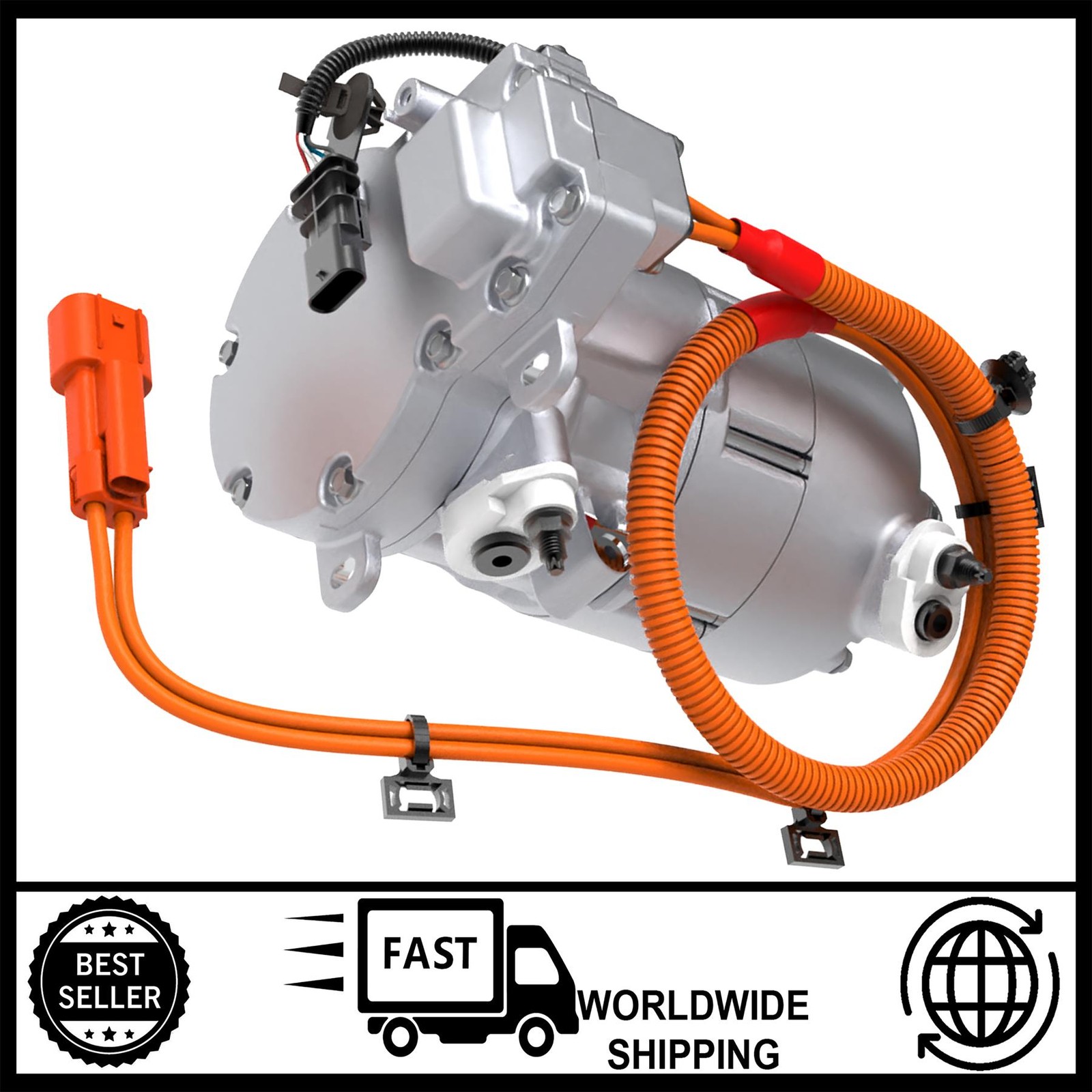AIR CON COMPRESSOR FOR TESLA MODEL 3 MODEL S MODEL X 108819800P 108819800L - Image 3