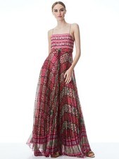 Alice + Olivia Despina Pleated Maxi Dress 2