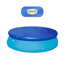  Bâche De Piscine Ronde Bassin Extérieur Couverture Protection Portative