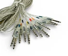 13 Clear Silver Transparent Trigger Cable Kit Wires Snake Cord For ROLAND Alesis