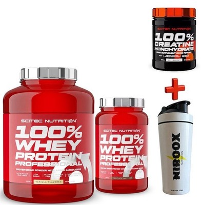 Scitec Nutrition 100% Whey Protein - 920gr -1816 gr+ Bonus