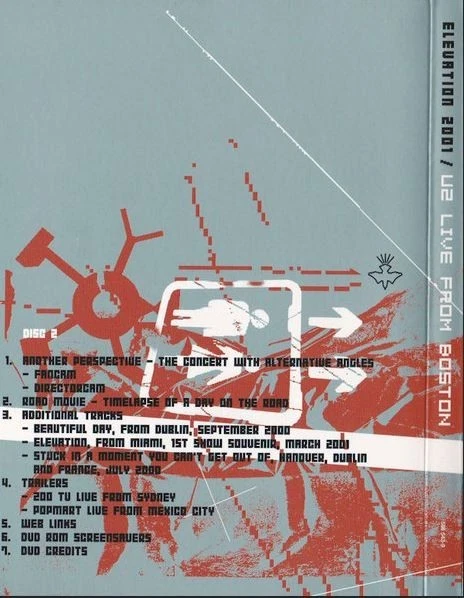 U2 Elevation 2001 Live From Boston ( 2 DVD Set ) - Bild 4 von 4