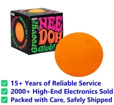Schylling NeeDoh Original Orange Sensory Fidget Stress Ball New