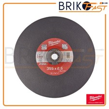 MILWAUKEE DISCO PER TRONCATRICE PER METALLI PRO+ Ø 355x2,5x25,4 MM MOLA ABRASIVA