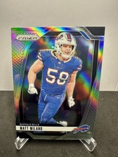 2024 Panini Prizm - Matt Milano #33 Silver Prizm SP HOF