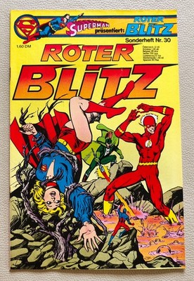 »Roter Blitz The Flash« Sonderheft Nr. 30 [Ehapa Verlag 1978] Ohne Sammel-Ecke 
