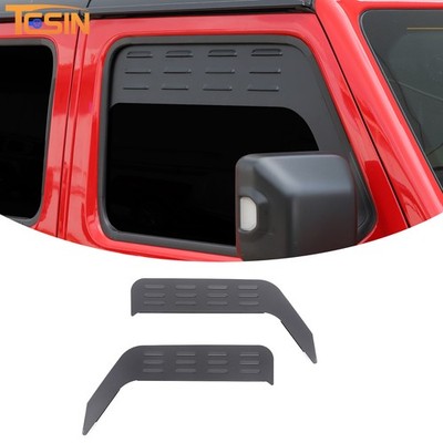 Front Window Glass  Air Vent Intake Cover Trim For Jeep Wrangler JL Gladiator18+
