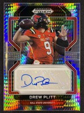 2023 Panini Prizm Draft Picks #RA-DPI Drew Plitt Autograph Hyper