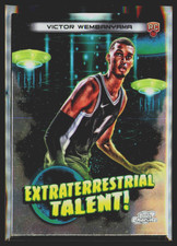 2024 Topps Chrome Cosmic Victor Wembanyama Extraterrestrial Talent RC-# ET-16 RC
