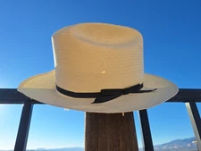 Stetson Open Road Straw Hat 7 Made in USA 