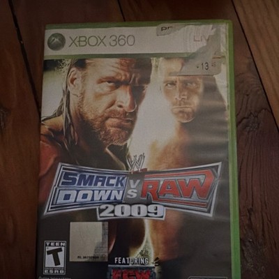 THQ WWE SmackDown vs. Raw 2009 Wrestling Xbox 360 Multiplayer Online Game