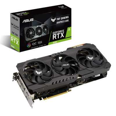 Asus RTX3080 TUF GAMING OC 10GB GDDR6 - RGB Gaming Grafikkarte
