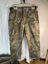 Realtree Camo Youth Pants Youth Size Small Real Tree Pockets Hunting