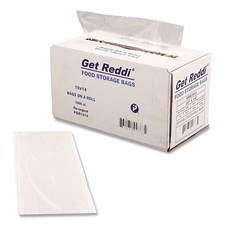 Inteplast Group PBR1014 0.75 mil. 10" x 14" Food Bags - Clear (1000/CT) New