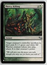 Mercy Killing #231/301 (The List) - MTG
