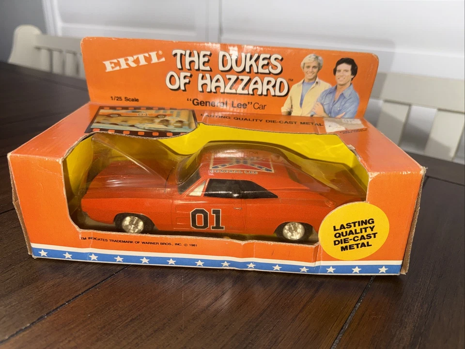 Dukes of Hazzard General Lee 1981 1/25 original en caja Foto 2 de 4
