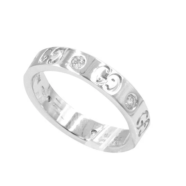 Bague Gucci Icône Diamant 13 750Wg Bijoux Femme Sans Boîte Occasion