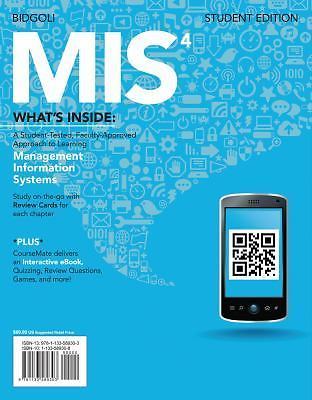 MIS4 (with CourseMate Printed Access Card) (New, Engaging Titles from 4LTR...