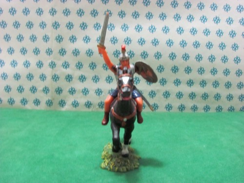Vintage - Soldato ROMANO pretoriano a Cavallo 70 mm. - Elastolin 8459 - Imagen 2 de 5