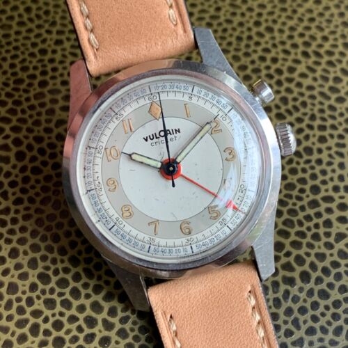 Orologio da polso vintage Vulcain Cricket 1a generazione sveglia acciaio inox - Foto 3 di 13