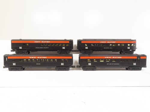 K-Line K4549A New Haven Streamliner Passenger Car 4 Pack LN - Picture 4 of 9