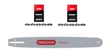 20" Bar & 2x Chains For Dolmar PS-7900W PS-7910 Oregon 200RNDD009 / 72EXL072G(2)