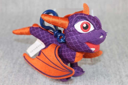 SKYLANDERS SPYRO Dragon Just Play Plush Backpack Clip Keyring Activision 2012 - Picture 2 of 14