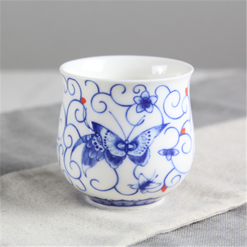 100ml-150ml große Teetasse Porzellantasse für Tee Kaffee handbemalt Keramikbecher - Bild 8 von 22