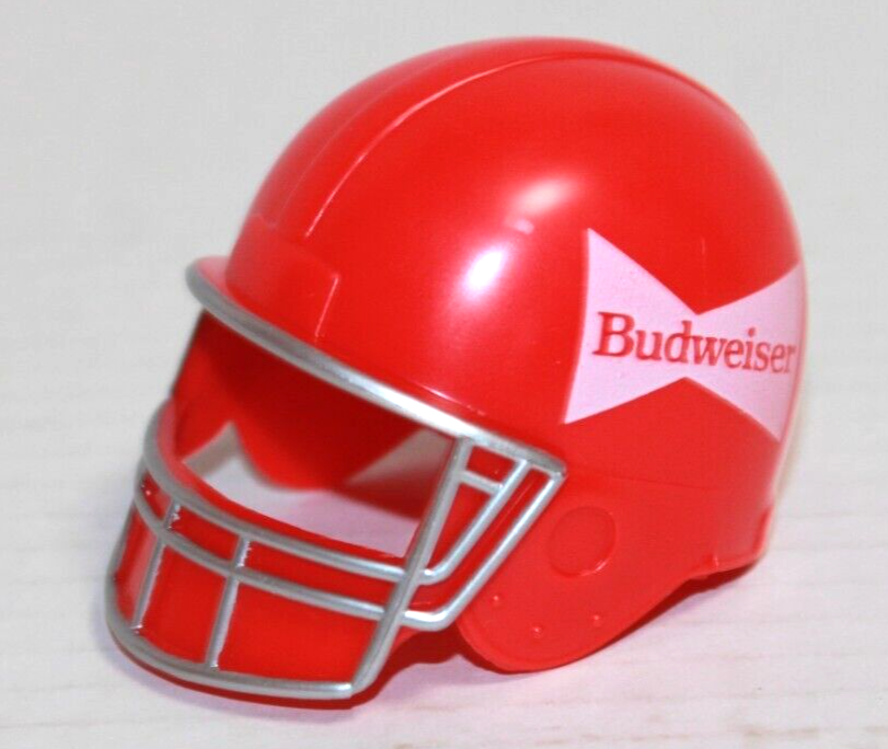 Mini Budweiser Beer Football Helmet
