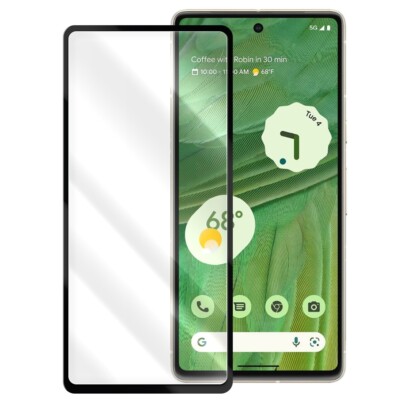 Heavy-Duty 9H Tempered Glass Screen Protector fits T-Mobile Google Pixel 7 Phone