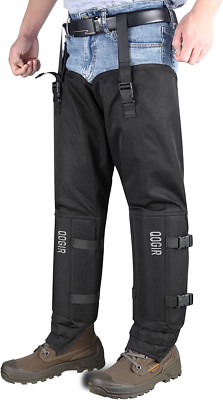 Snake Guard Protection Chaps: Snake Bite Protection for Ankle to Thigh Snake Cha