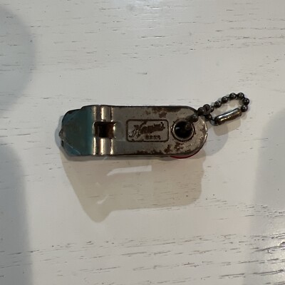 Vintage Hamm's Beer Folding Keychain Can Bottle Opener Vaughan Sky Blue Waters