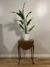 Small Baker Furniture Mahogany Drop Leaf Tea Table