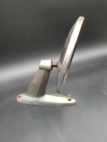 Espejo retrovisor lateral cromado pajarita redonda vintage Chevrolet Chevy OEM - Imagen 3 de 7