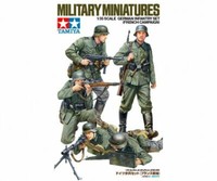Tamiya 300035293 1:35 Fig-Set Dt. Infanterie Frankreich (5) Wehrmacht