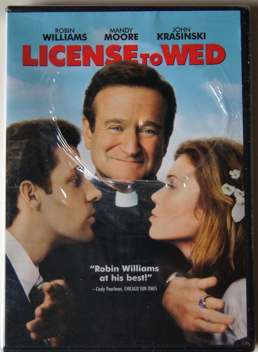 License To Wed (DVD, 2007) Robin Williams Wedding Movie