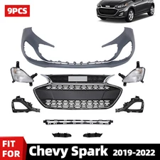 Front Bumper Cover Kit Assembly Fits For Chevy Spark 2019 2020 2021 2022