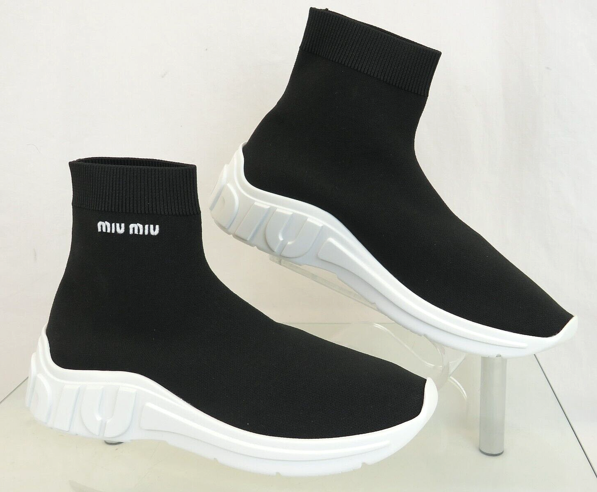 プラダ ミラノ PRADA MILANO シンプル スカート 黒 miumiu org.jpg