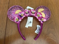 Disney Parks 2019 Epcot Flower and Garden Festival Glitter Ears Headband Lemons