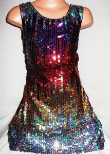 60s sequin dress