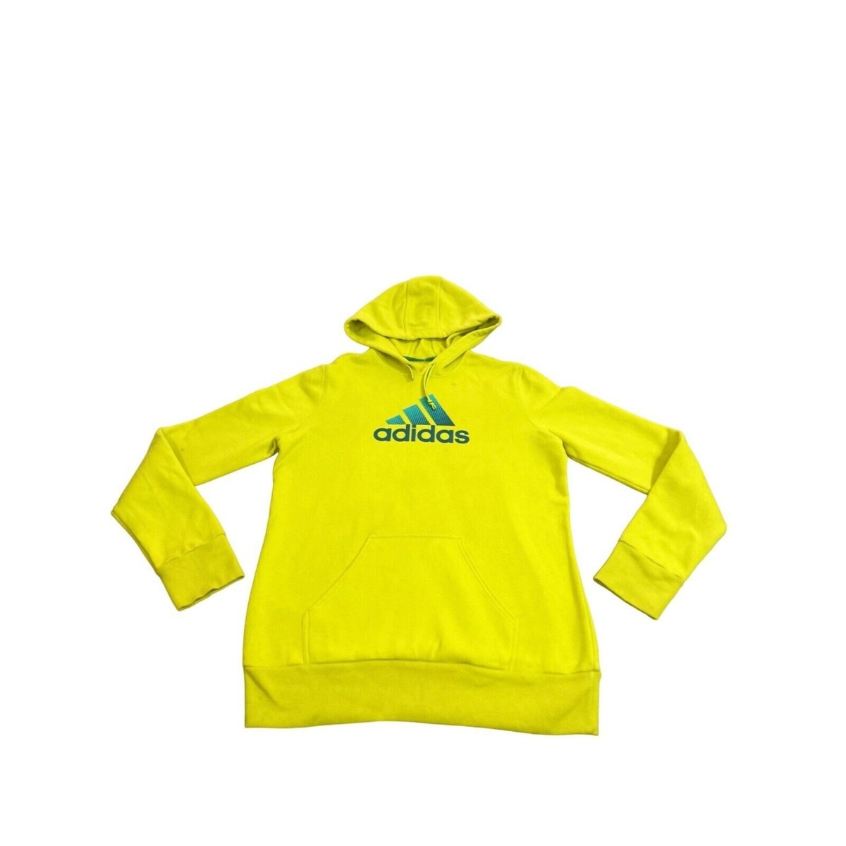 Sudadera Capucha Sudadera Amarillo Fluorescente Sudadera Adidas - Main Image