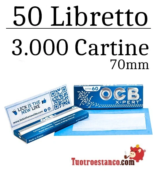 3.000 Cartine OCB BLU + 3.000 Filtri 6mm - Imagen 3 de 4
