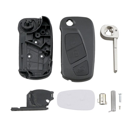 3 Button Flip Car Remote Key Shell For Ford KA MK2 2008-2016 Replacement